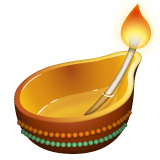 Diya Lamp on WhatsApp