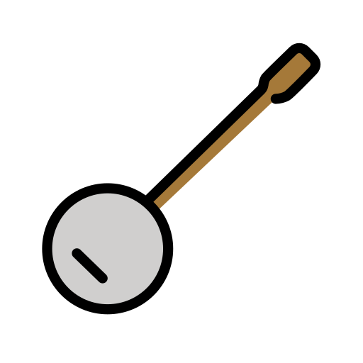 Banjo on OpenMoji