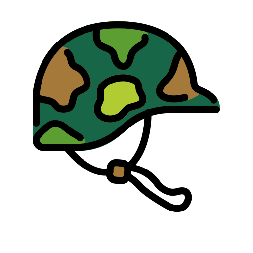 Military Helmet on OpenMoji