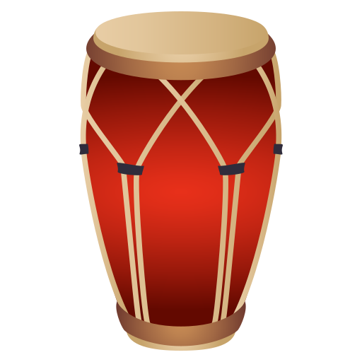 Long Drum on JoyPixels