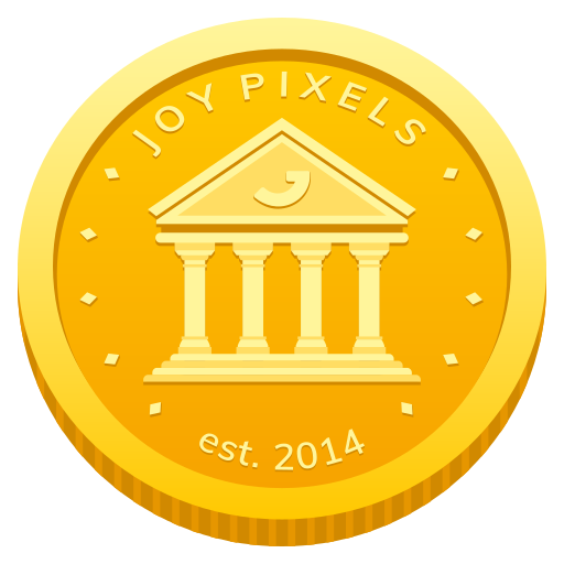 Coin on JoyPixels