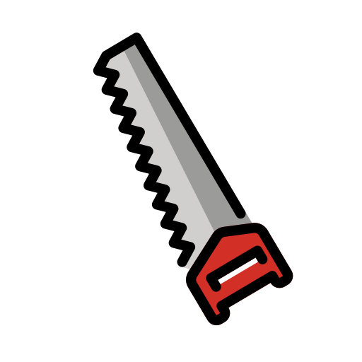 Carpentry Saw on OpenMoji