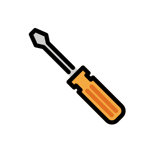 Screwdriver on OpenMoji