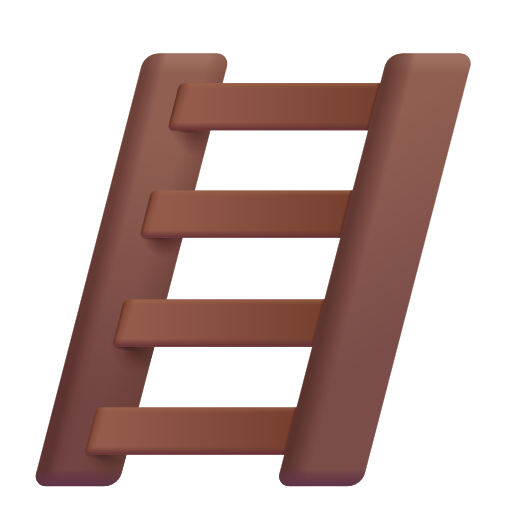 Ladder on Microsoft 3D
