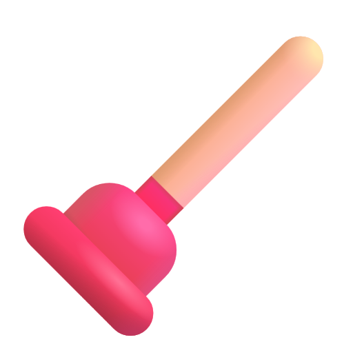 Plunger on Microsoft 3D