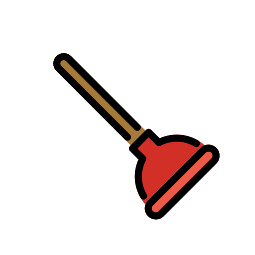 Plunger on OpenMoji