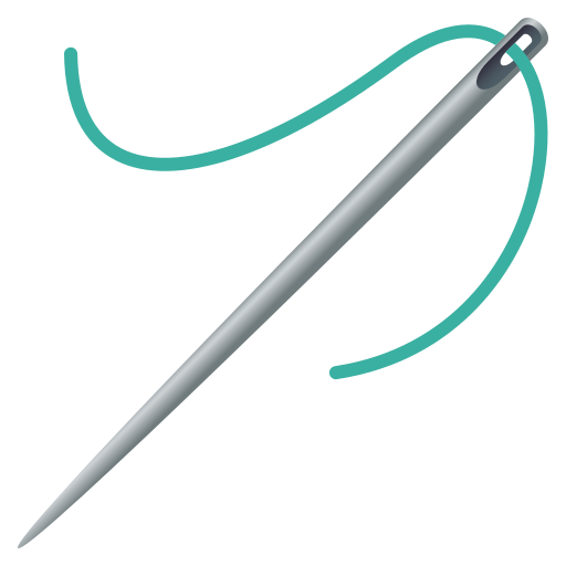 Sewing Needle on JoyPixels