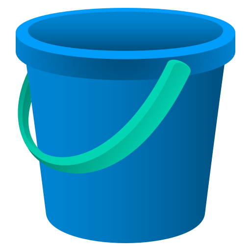 Bucket on JoyPixels