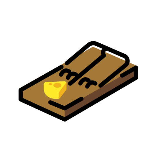 Mouse Trap on OpenMoji