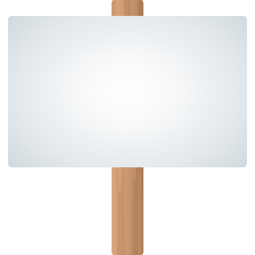 Placard on JoyPixels