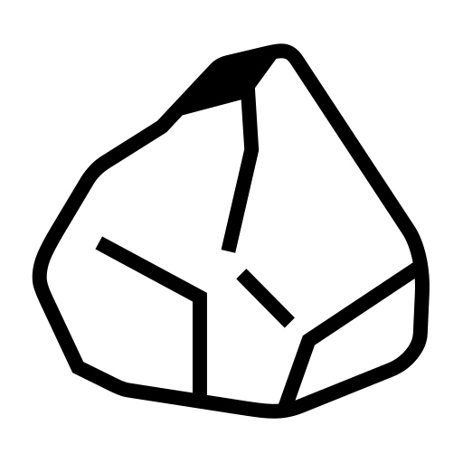 Rock on Noto Emoji