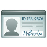Identification Card on WhatsApp