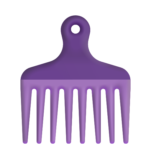 Hair Pick on Microsoft 3D