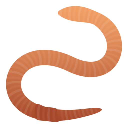 Worm on JoyPixels