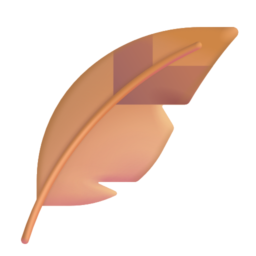 Feather on Microsoft 3D
