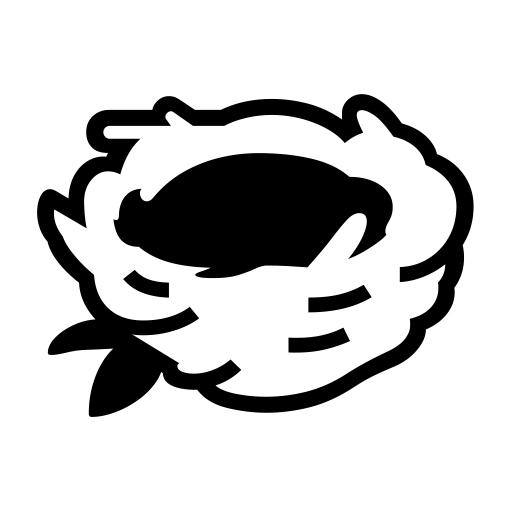 Empty Nest on Noto Emoji
