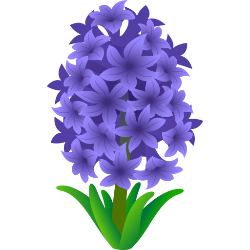 Hyacinth on JoyPixels