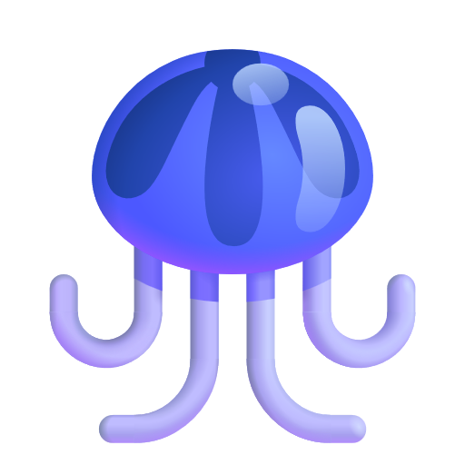 Jellyfish on Microsoft 3D