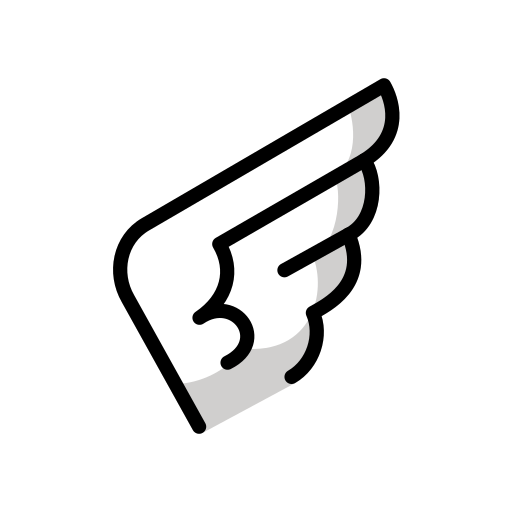 Wing on OpenMoji