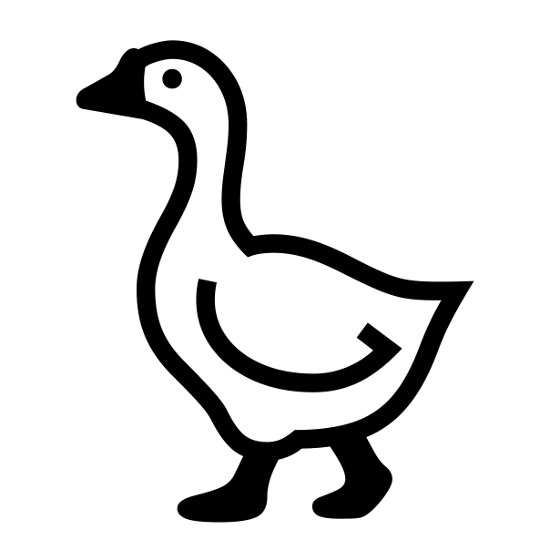 Goose on Noto Emoji