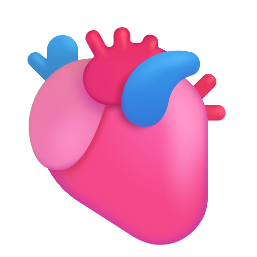 Anatomical Heart on Microsoft 3D