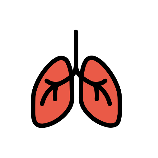 Lungs on OpenMoji