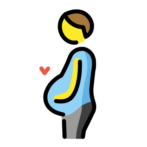 Pregnant Man on OpenMoji