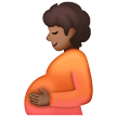 Pregnant Person: Medium-Dark Skin Tone on Samsung