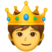 Person With Crown on Samsung