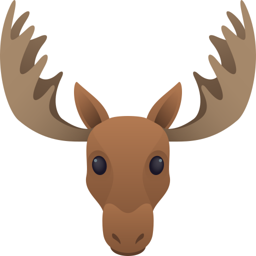 Moose on JoyPixels