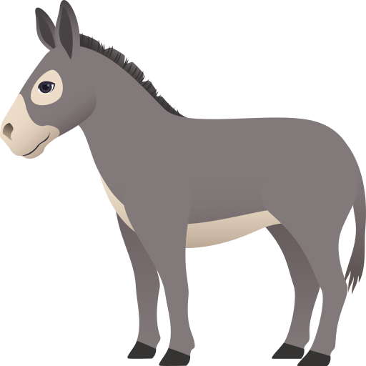 Donkey on JoyPixels