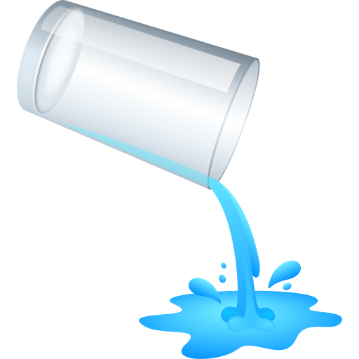 Pouring Liquid on JoyPixels