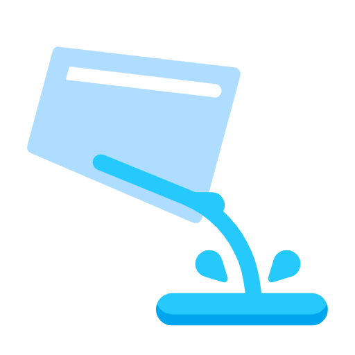Pouring Liquid on Microsoft Fluent