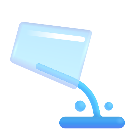 Pouring Liquid on Microsoft 3D