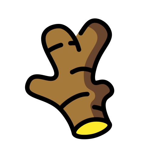Ginger Root on OpenMoji
