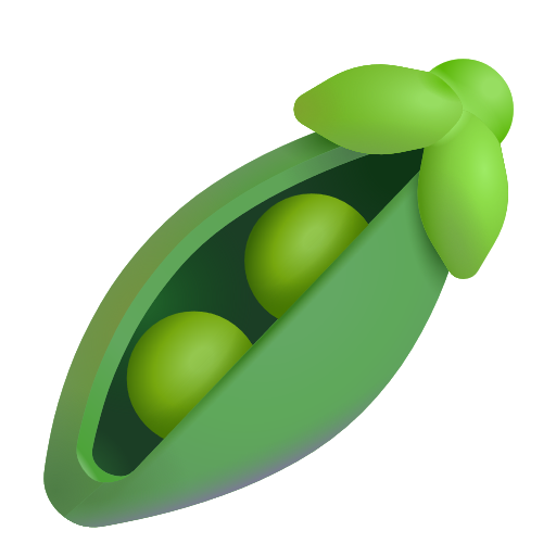 Pea Pod on Microsoft 3D
