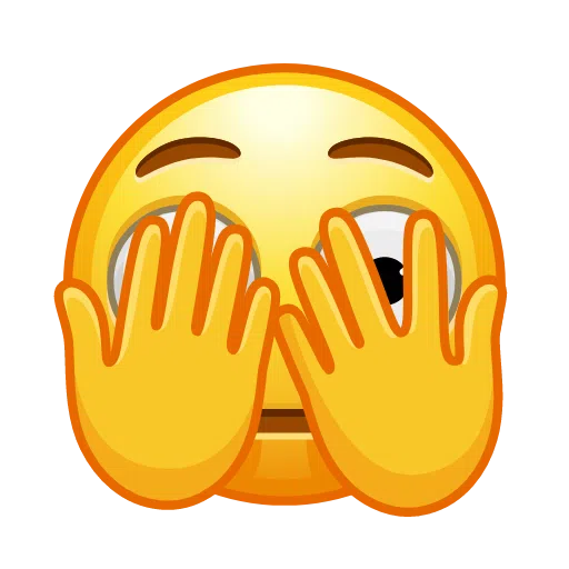Face With Peeking Eye on Telegram