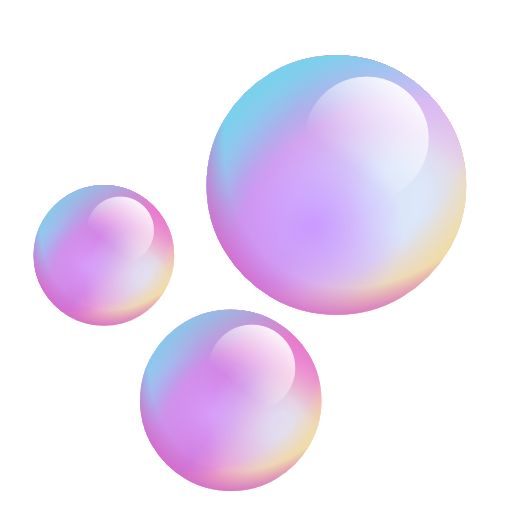 Bubbles on Microsoft 3D