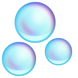 Bubbles on WhatsApp