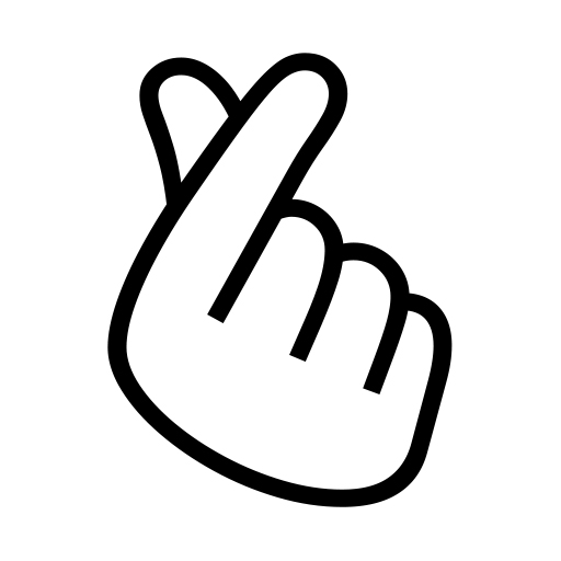 Hand With Index Finger And Thumb Crossed on Noto Emoji