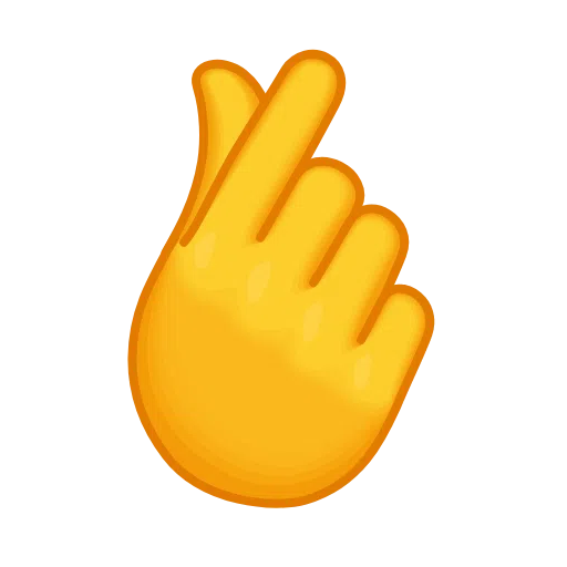 Hand With Index Finger And Thumb Crossed on Telegram