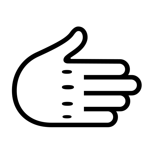 Rightwards Hand on Noto Emoji