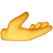 Palm Up Hand on Samsung