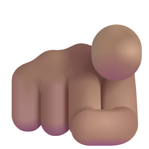 Index Pointing At The Viewer: Medium Skin Tone on Microsoft 3D