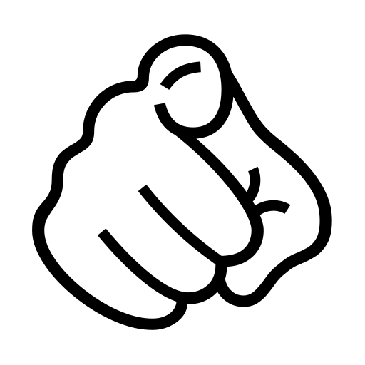 Index Pointing At The Viewer on Noto Emoji