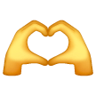 Heart Hands on Samsung